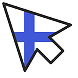 Finland Flag Arrow Cursor