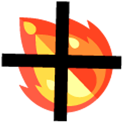 Fire and Fire Extinguisher Red Arrow Cursor