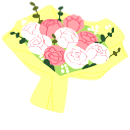 Flower Seller Florist Pink Yellow Rose Hand Cursor
