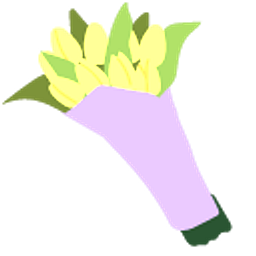 Flower Seller Florist Tulip Yellow Purple Arrow Cursor