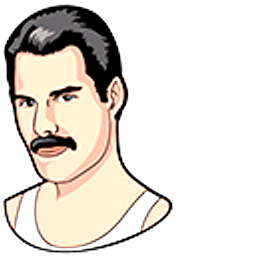 Freddie Mercury Hand Cursor