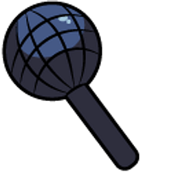 Friday Night Funkin' Green Among Dream Black Microphone Arrow Cursor 