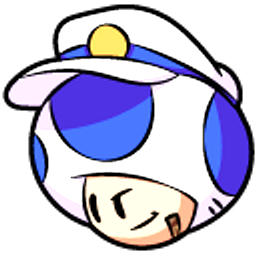 Friday Night Funkin' Sea Captain Toad Blue Hand Cursor