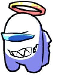 Friday Night Funkin' White Impostor Blue Hand Cursor