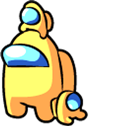 Friday Night Funkin' Yellow Crewmate Hand Cursor