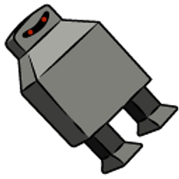 Futurama Boxy Grey Gray Robot Arrow Cursor