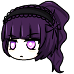 Gacha Life Lolita Loli and Doll Purple Hand Cursor