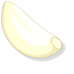 Garlic White Arrow Cursor