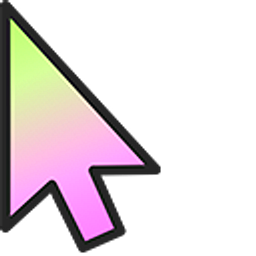 Gentle Sleep Gradient Arrow Cursor