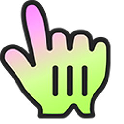 Gentle Sleep Gradient Hand Cursor