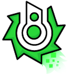 Geometry Dash Cube 62 and Ball 9 Green Hand Cursor