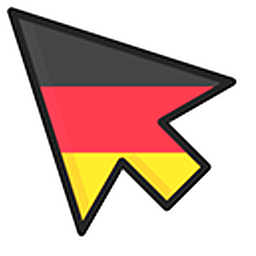 Germany Flag Arrow Cursor