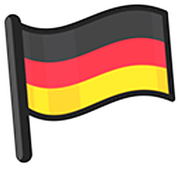 Germany Flag Hand Cursor