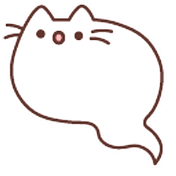 Ghost Pusheen and Candy Hand Cursor