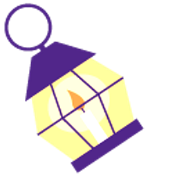 Gnome and Lantern Purple Lantern Arrow Cursor