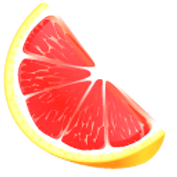 Grapefruit Red Yellow Orange Arrow Cursor