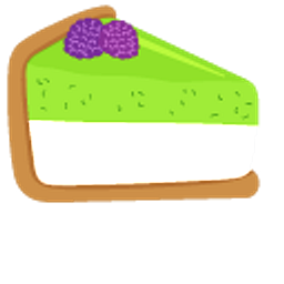 Green Tea Matcha Cake Hand Cursor