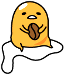 Gudetama and Coffee Orange Hand Cursor