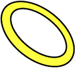 Gudetama Angel and Halo Yellow Arrow Cursor