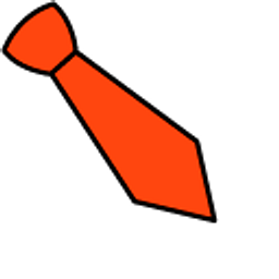 Gudetama in Red Tie Arrow Cursor