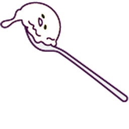 Gudetama Parfait White Arrow Cursor