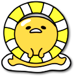 Gudetama Swimming Hand Cursor