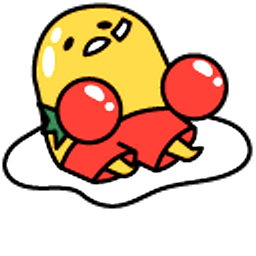 Gudetama Tomato Boxer Red Hand Cursor