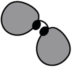 Gudetama with Sunglasses Sunbathes Black Arrow Cursor