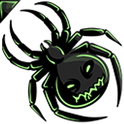 Halloween Acid Spider Arrow Cursor
