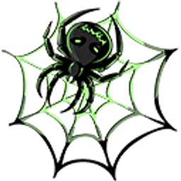 Halloween Acid Spider Hand Cursor