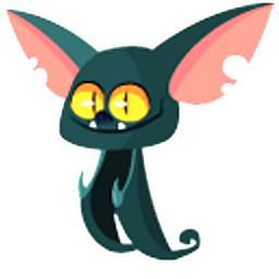 Halloween Bat and Dracula Arrow Cursor