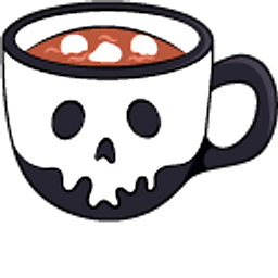 Halloween Cups of Cocoa Black Hand Cursor