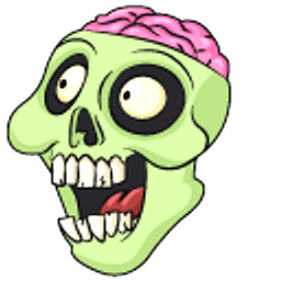 Halloween Zombie Treats Hand Cursor