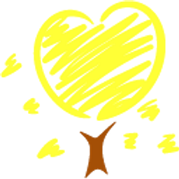 Hand-Drawn Autumn Trees Yellow Brown Hand Cursor