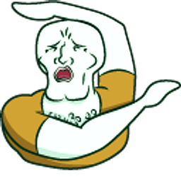 Handsome Squidward Falling Arrow Cursor