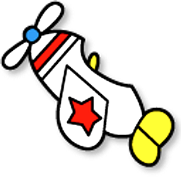 Hello Kitty and an Airplane White Arrow Cursor
