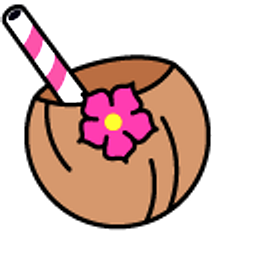 Hello Kitty and Coconut Cocktail Pink Brown Arrow Cursor