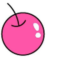 Hello Kitty Cake and Cherry Pink Arrow Cursor