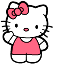 Hello Kitty Pink Arrow Cursor