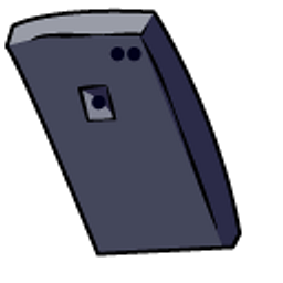 Helltaker Malina Grey Phone Arrow Cursor
