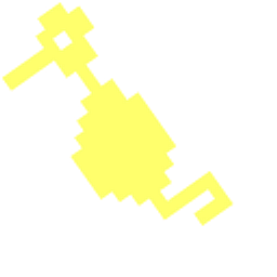 Homestar Runner Atari Dragon Yellow Arrow Cursor