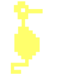 Homestar Runner Atari Dragon Yellow Hand Cursor
