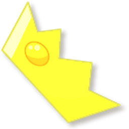 Homestar Runner King of Town Yellow Arrow Cursor