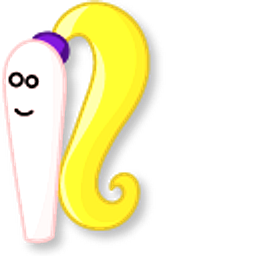 Homestar Runner Marzipan and Dress Purple Arrow Cursor Yellow Hand Cursor