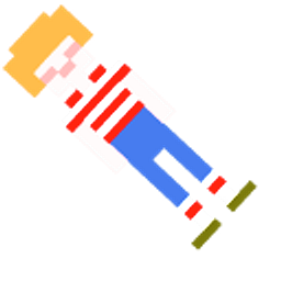 Homestar Runner Ron Cumberdale Blue Red Arrow Cursor