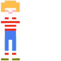 Homestar Runner Ron Cumberdale Blue Red Hand Cursor