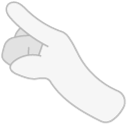 Homestar Runner Strong Sad and Hand Grey Arrow Cursor