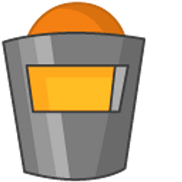 Homestar Runner The Blacksmith and Tongs Grey Orange Hand Cursor