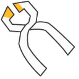 Homestar Runner The Blacksmith and Tongs Grey Arrow Cursor