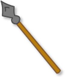Homestar Runner The Knight Brown Spear Arrow Cursor